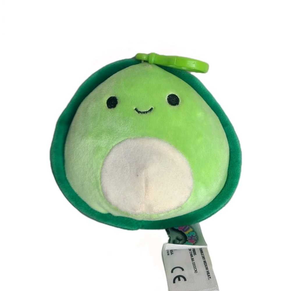Squishmallows Henry Turtle 3.5" Clip On Sealife Kellytoy Plushβ Green